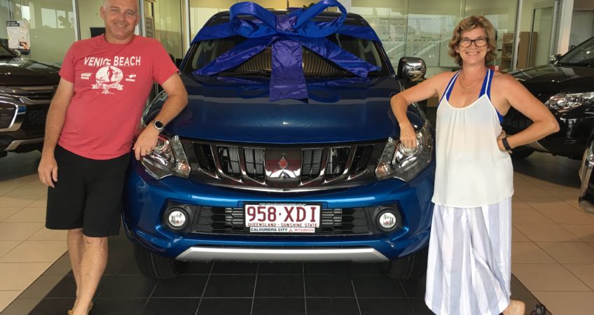 Proud new Mitsubishi owners from Brisbane Car Brokers